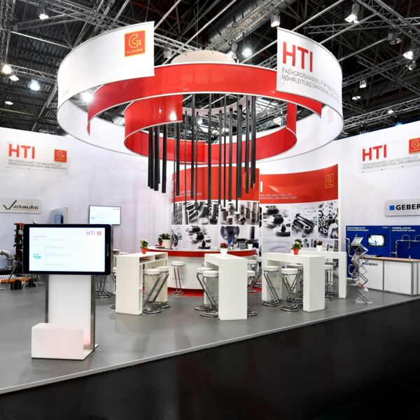 Messestand HTI (Rhein-Ruhr-Collin)