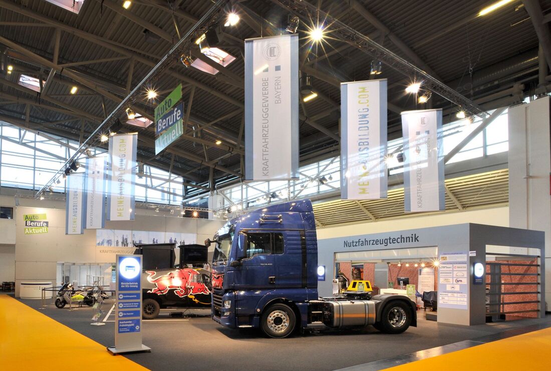 Messestand Verband des Kraftfahrzeuggewerbes Bayern e.V.  