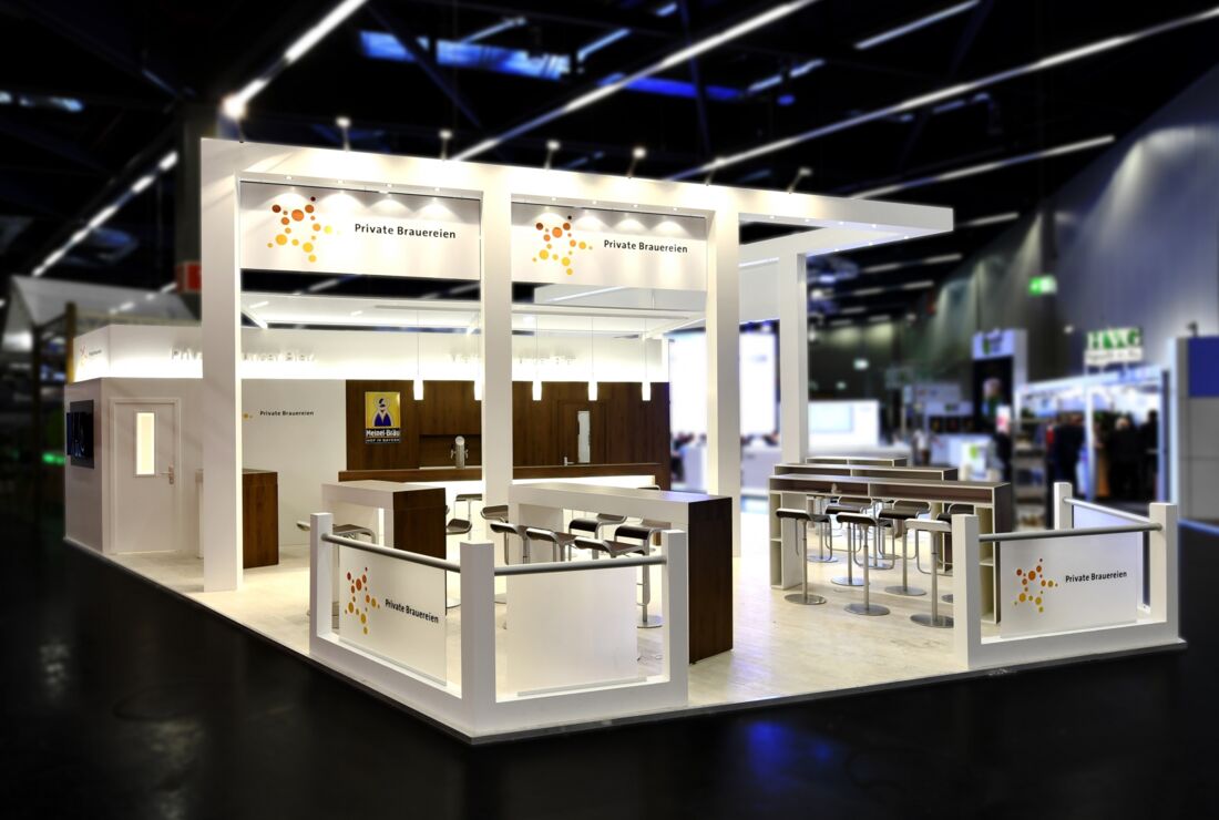 Messestand Private Brauereien Bayern e. V.