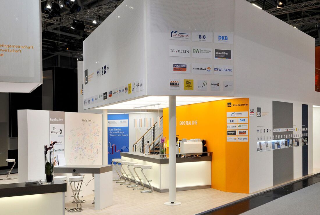 Messestand Bid