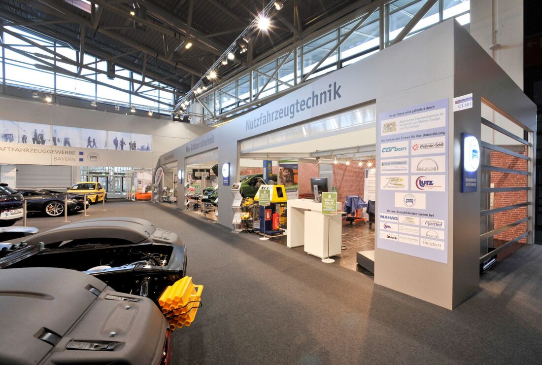 Messestand Verband des Kraftfahrzeuggewerbes Bayern e.V.