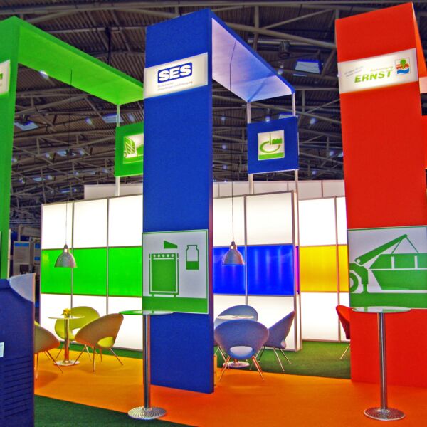 Messestand SES