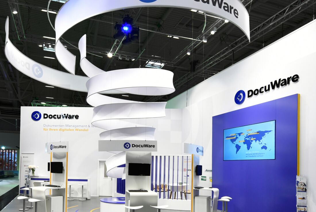 Messestand DocuWare GmbH