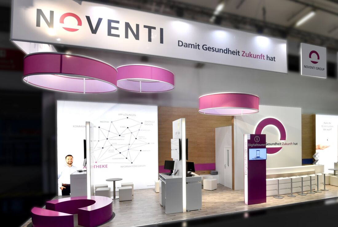 Messestand Noventi
