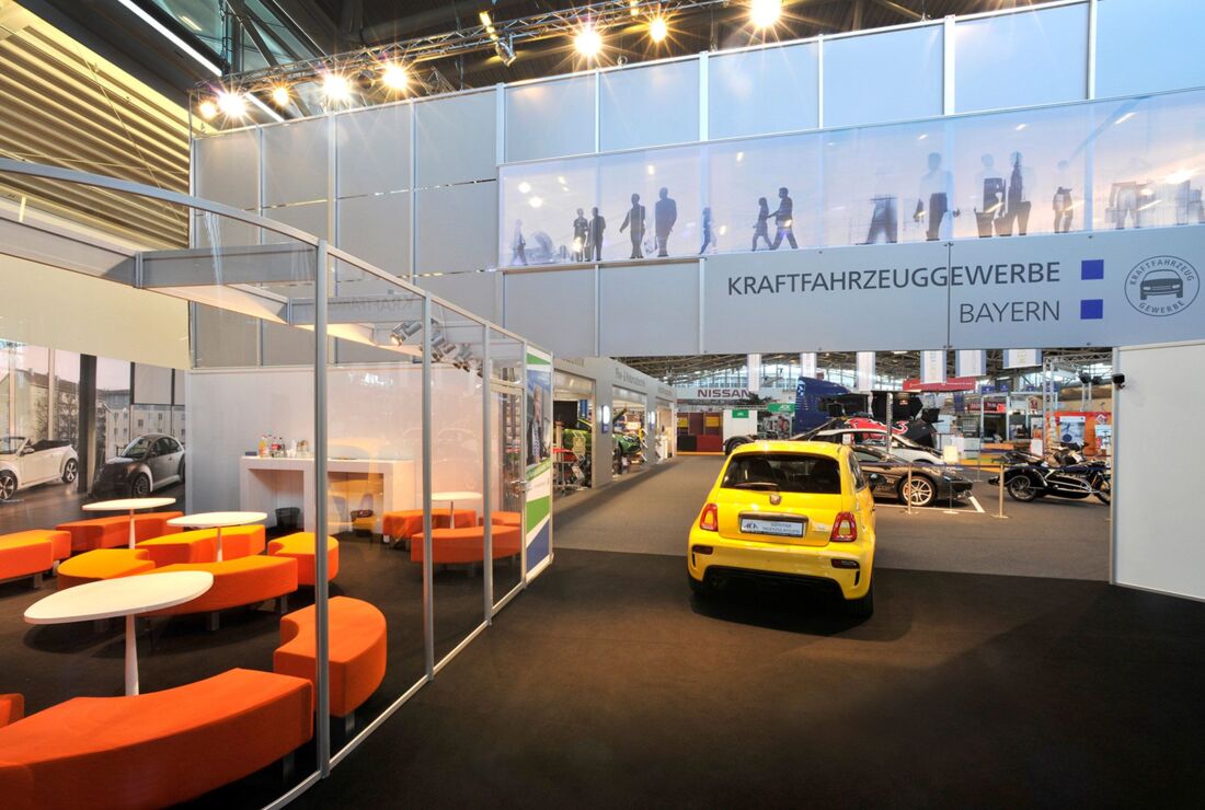 Messestand Verband des Kraftfahrzeuggewerbes Bayern e.V.