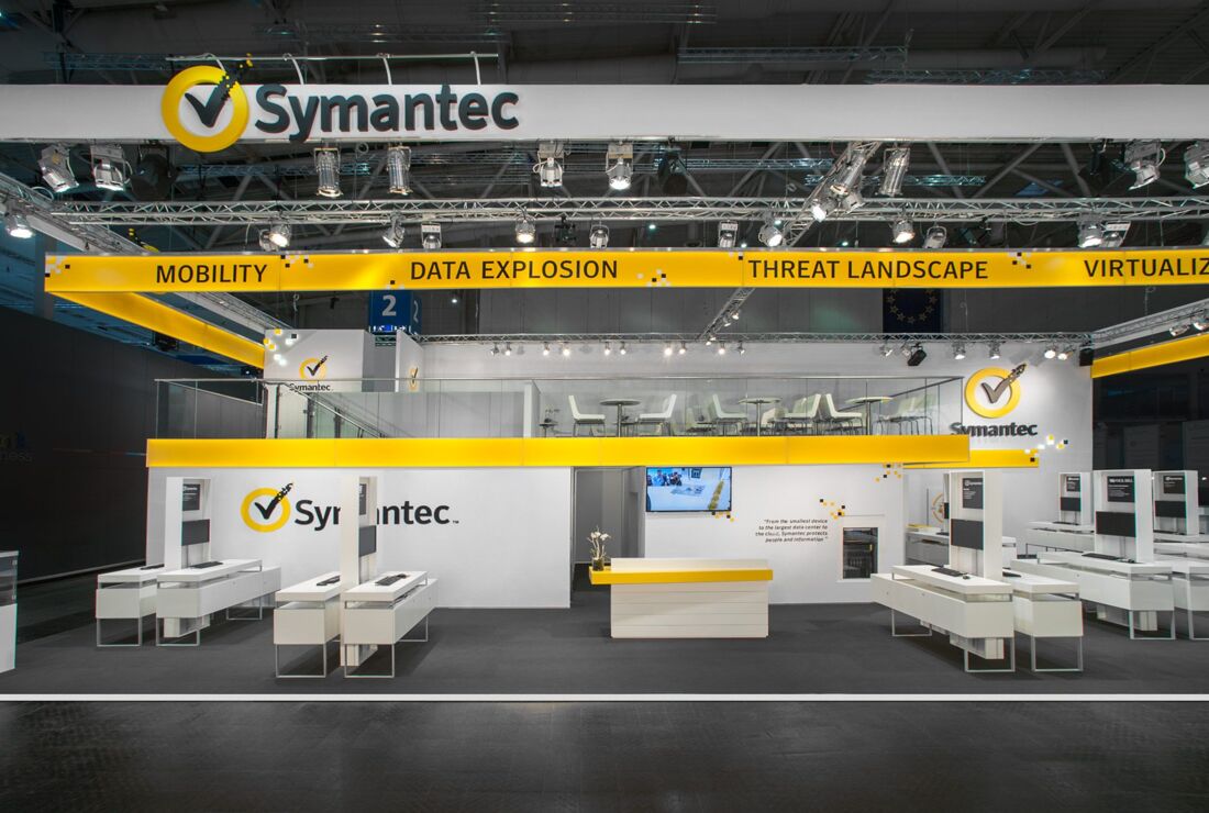 Messestand Symantec (Deutschland) GmbH
