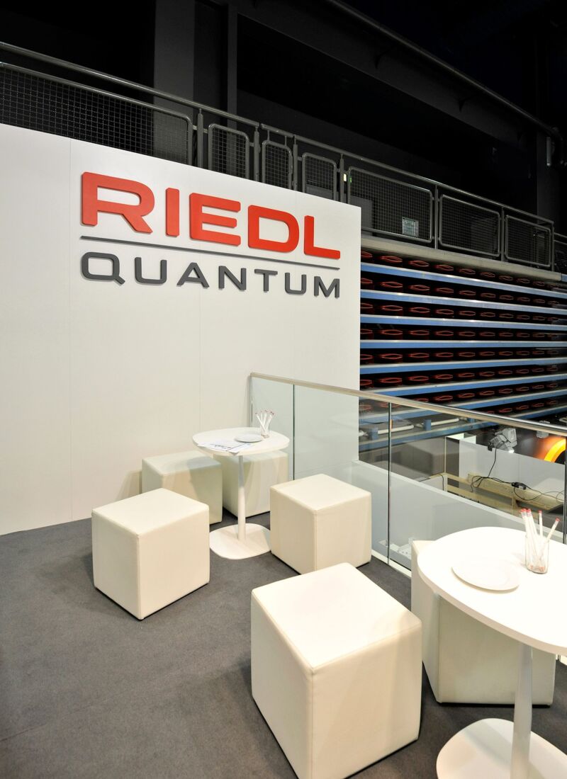 Messestand Riedl Aufzugbau GmbH & Co.KG