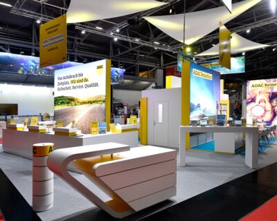 Messestand ADAC