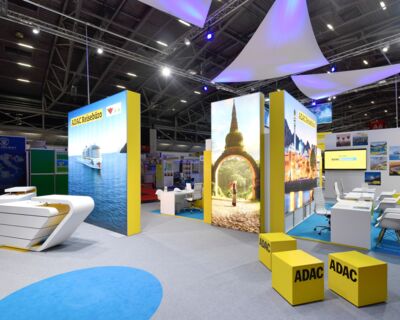 Messestand ADAC