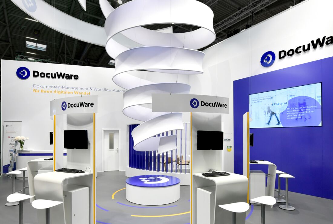 Messestand DocuWare GmbH