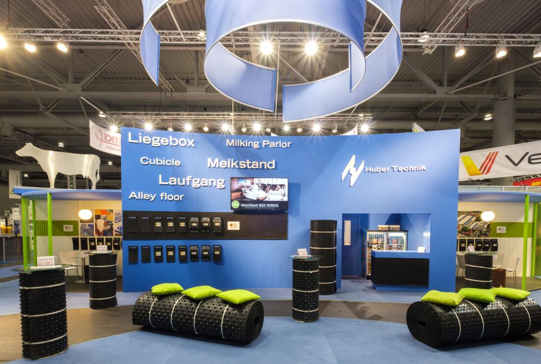 Messestand Huber Technik