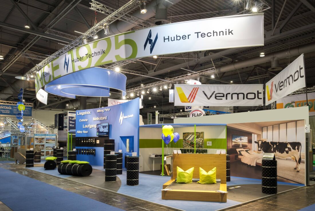 Messestand Huber Technik