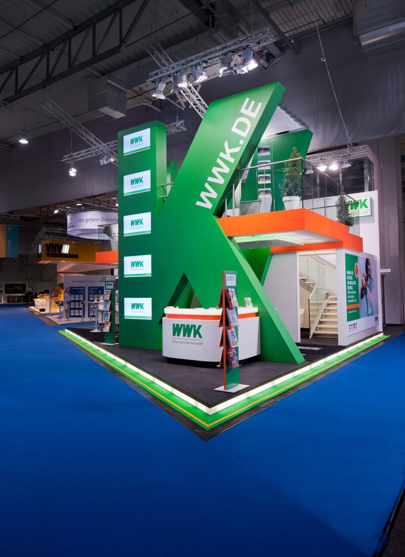 Messestand WWK Lebensversicherung a. G.