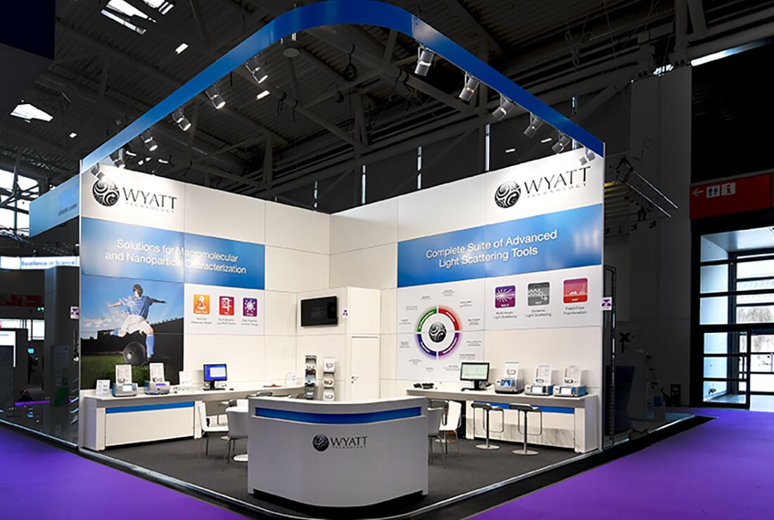 Messestand Wyatt