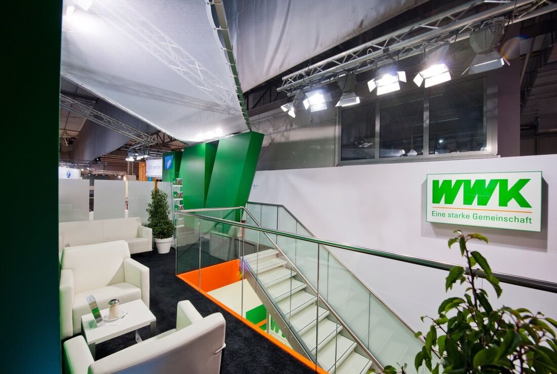 Messestand WWK Lebensversicherung a. G.