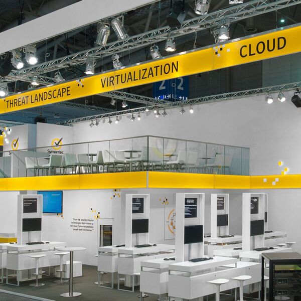 Messestand Symantec (Deutschland) GmbH