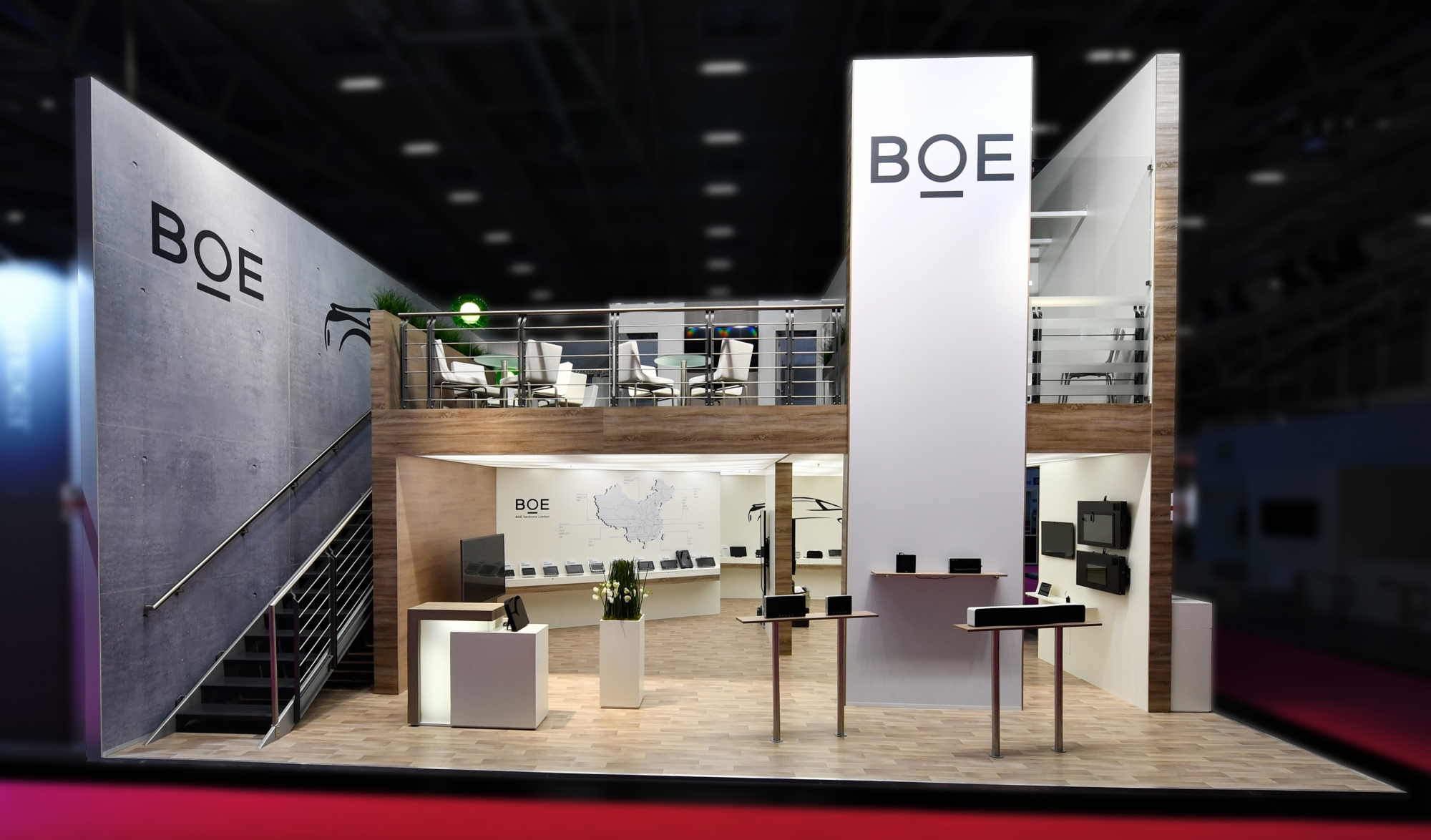 Messestand BOE