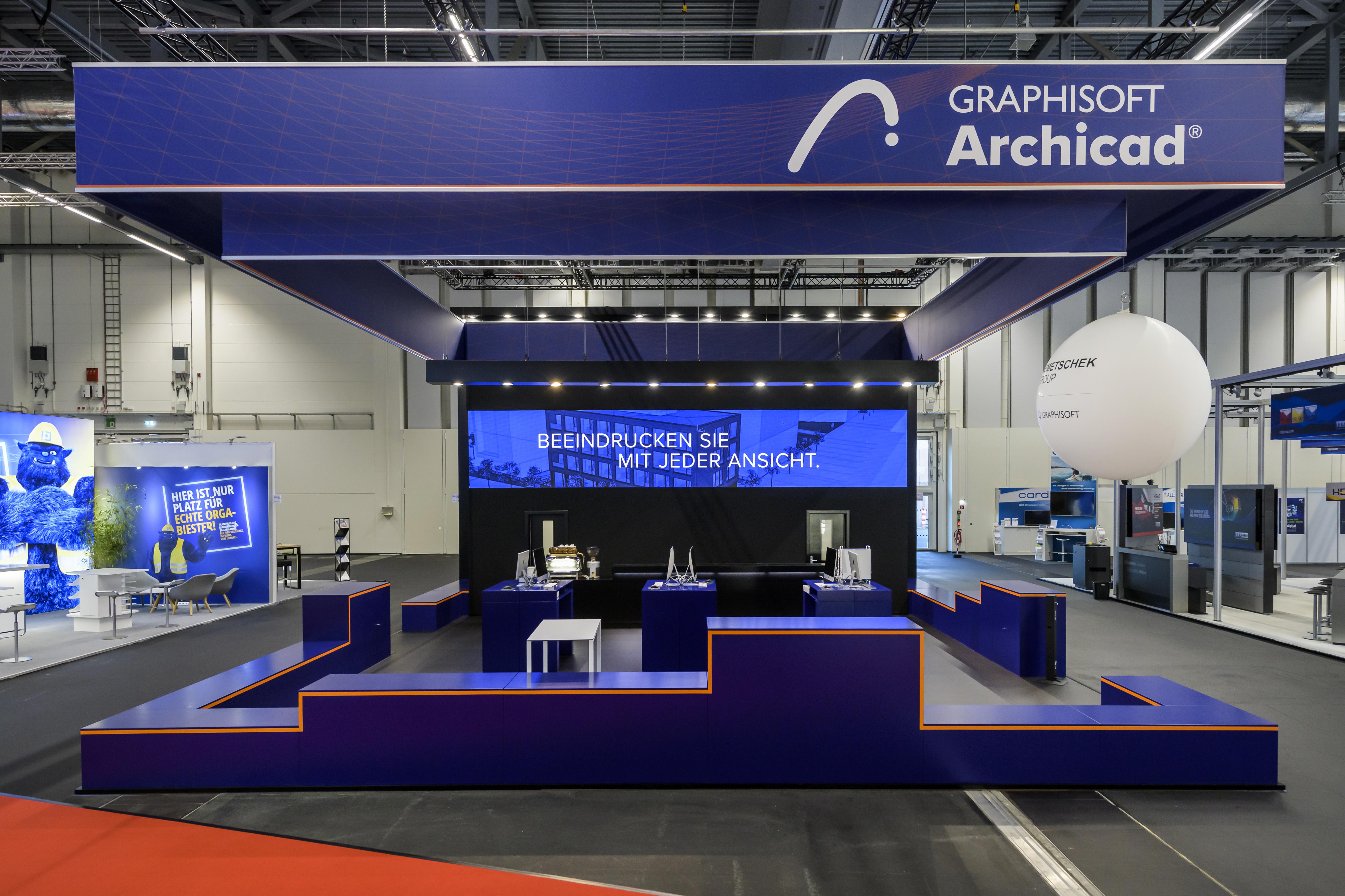 Messestand  Graphisoft Deutschland GmbH