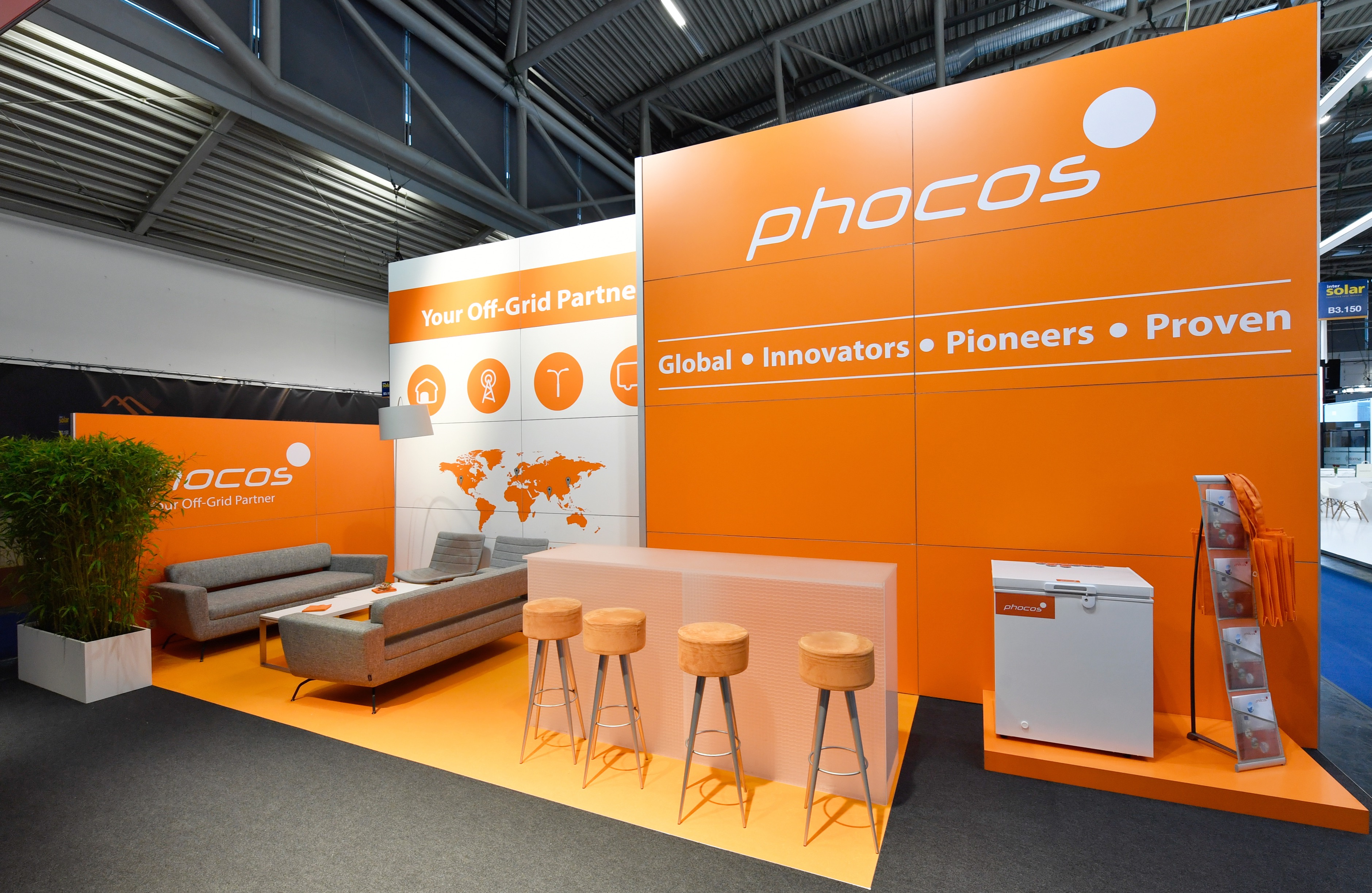 Messestand Phocos AG