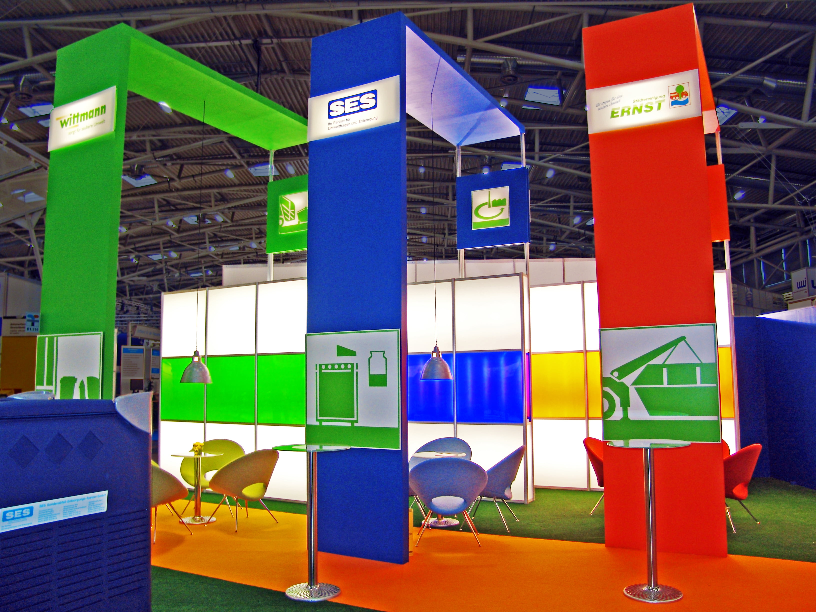 Messestand SES