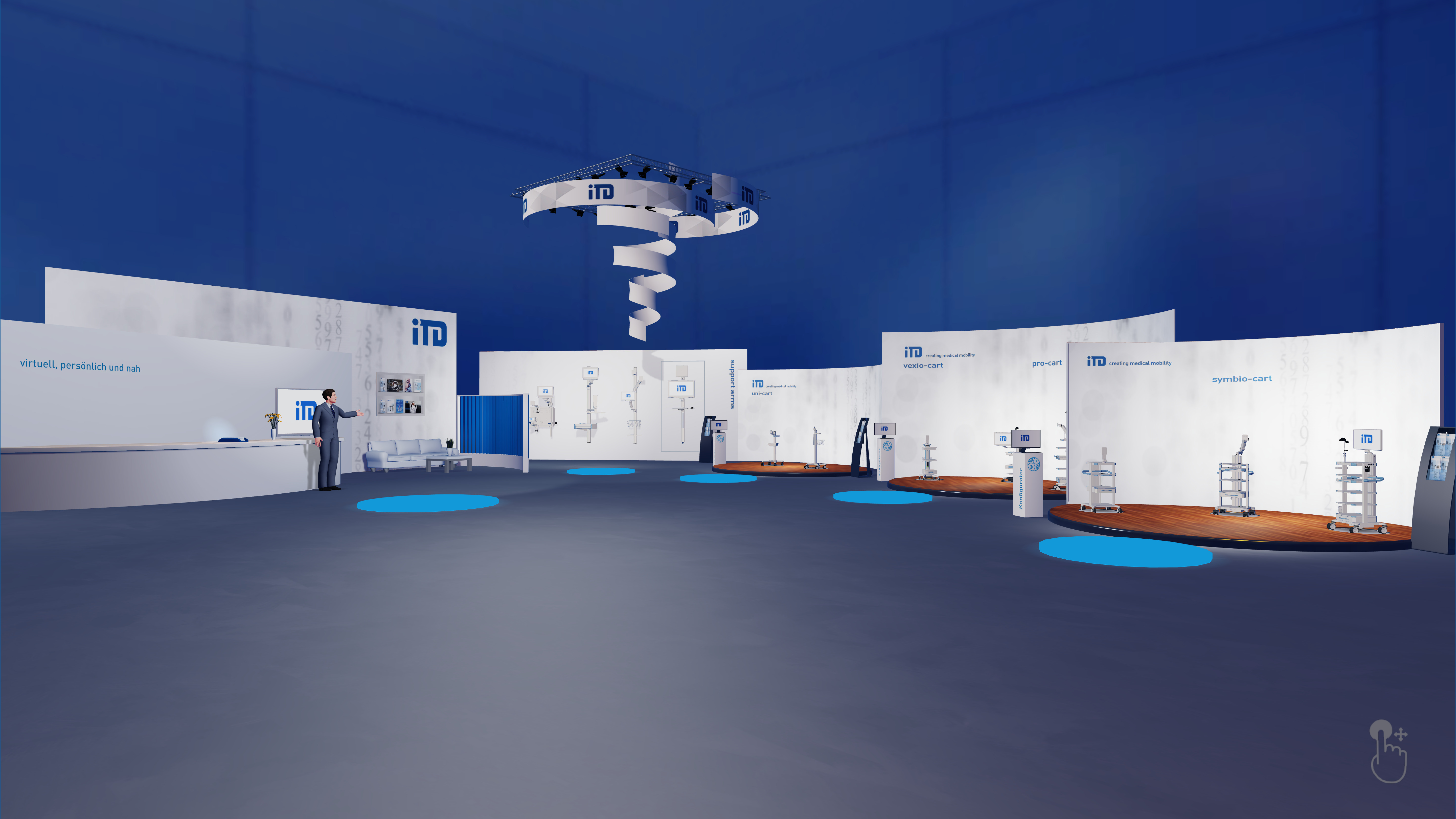 virtueller Messtand ITD - virtual.Medica 2020